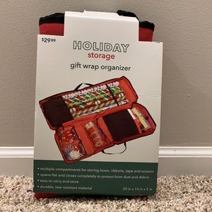 🎁 Brand New Holiday Storage Gift Wrap Organizer 🎁